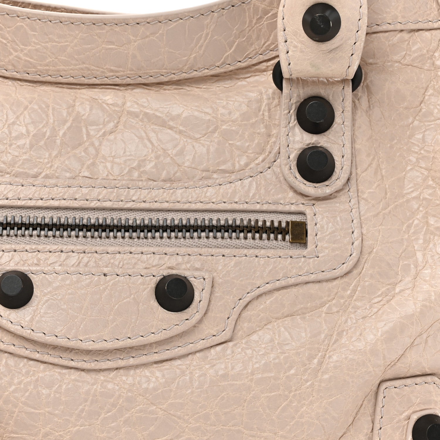 Balenciaga Agneau Classic Hardware Small Le City Almond 8 of 10