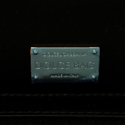 Dolce & Gabbana DOLCE GABBANA Satin Crystal Embellished Box Leopard 6 of 10
