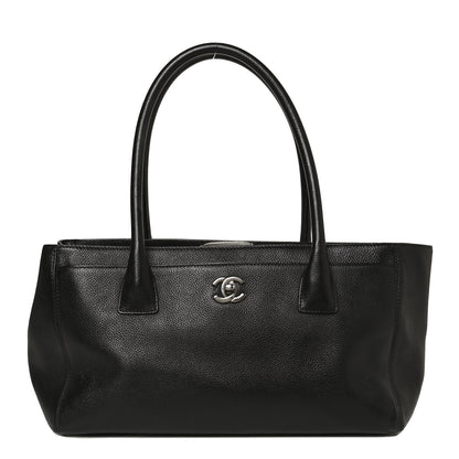 Chanel Calfskin Small Cerf Executive Shopper Tote Black 1 of 9