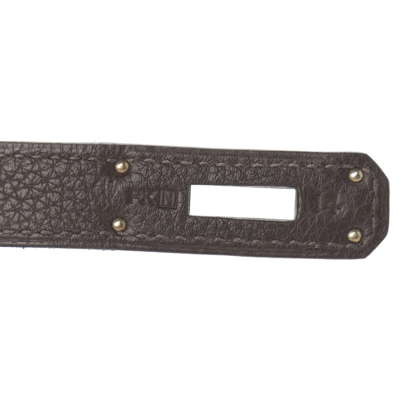 Togo Birkin 35 Chocolate