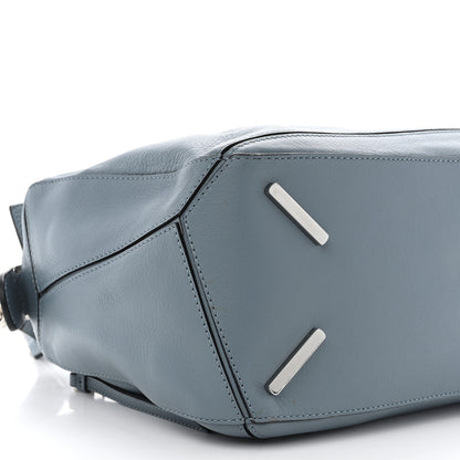 Loewe Calfskin Medium Puzzle Bag Stone Blue 9 of 11