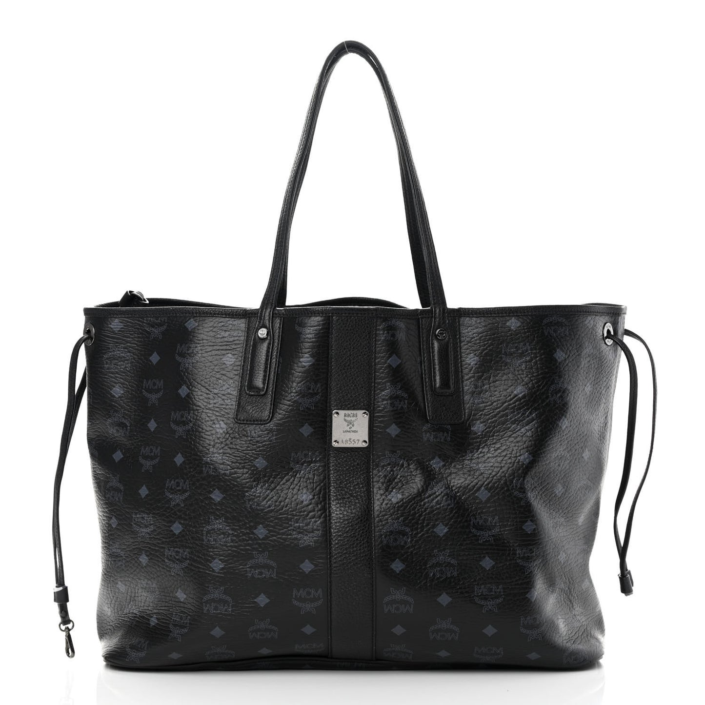 Visetos Large Liz Reversible Shopper Tote Black