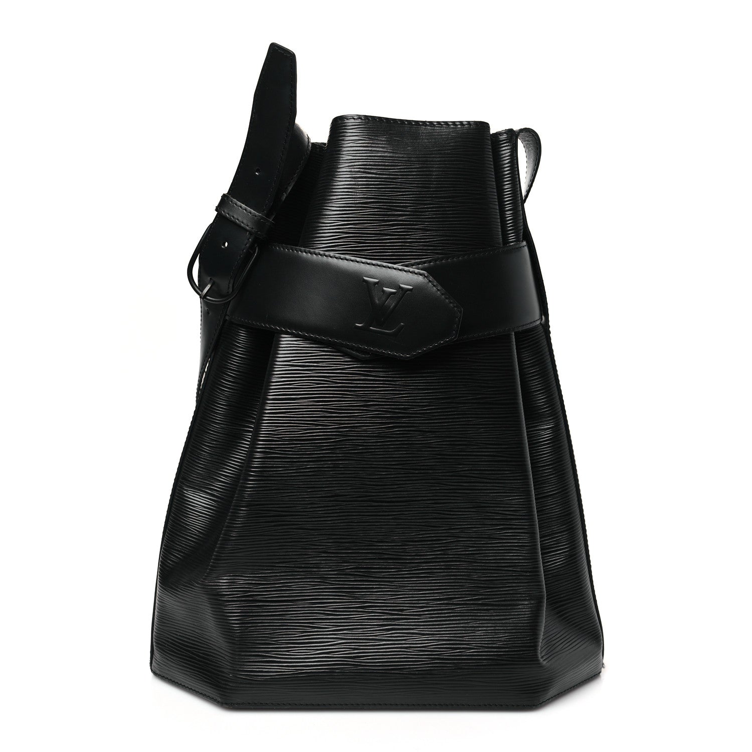 Louis Vuitton Epi Sac D'Epaule GM Black 1 of 7