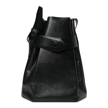 Louis Vuitton Epi Sac D'Epaule GM Black 1 of 7