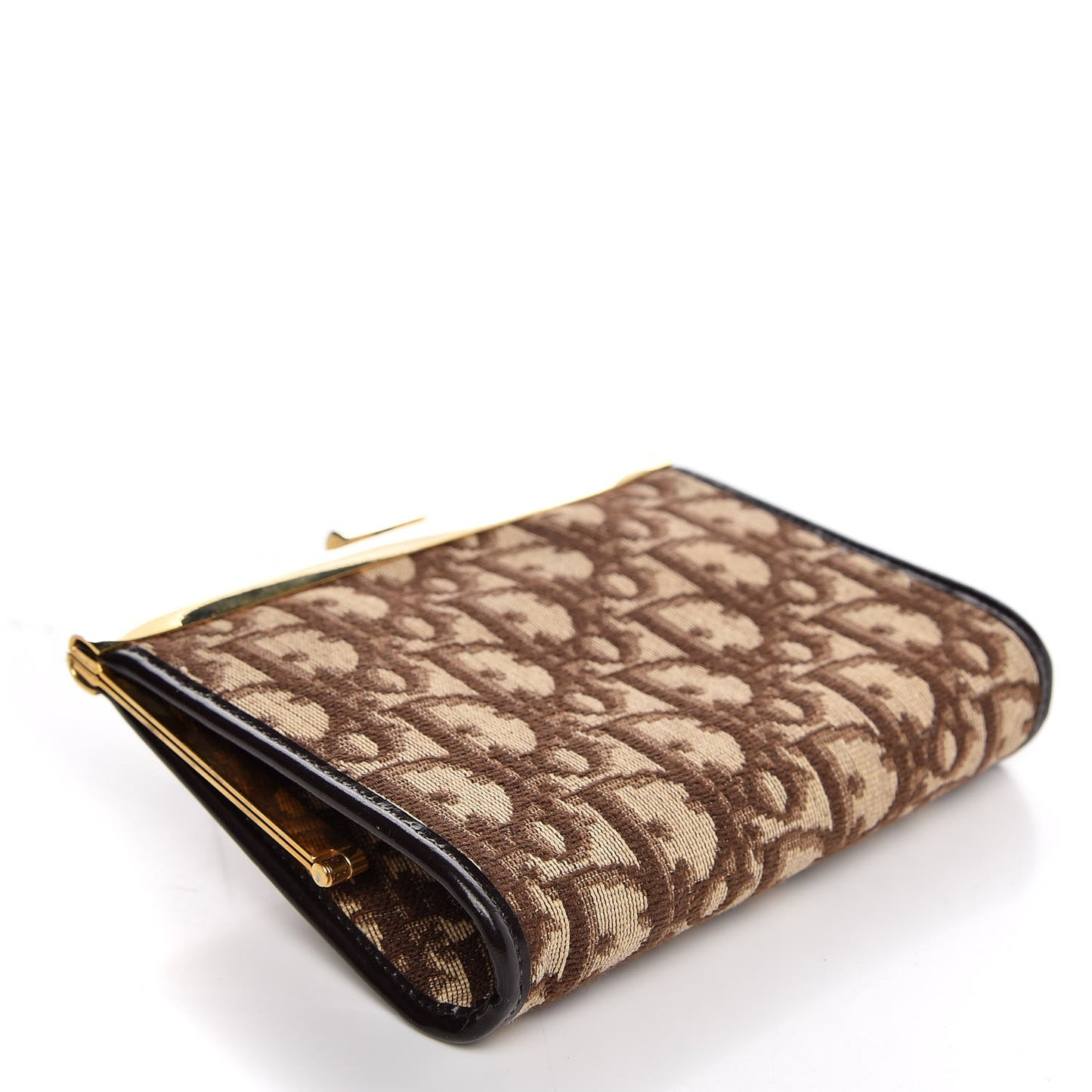 Monogram Clutch Brown