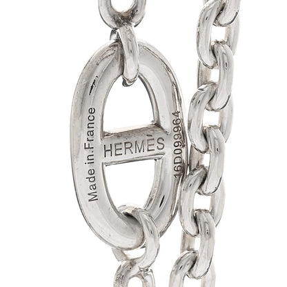 Hermes Sterling Silver Farandole Necklace 160 5 of 6