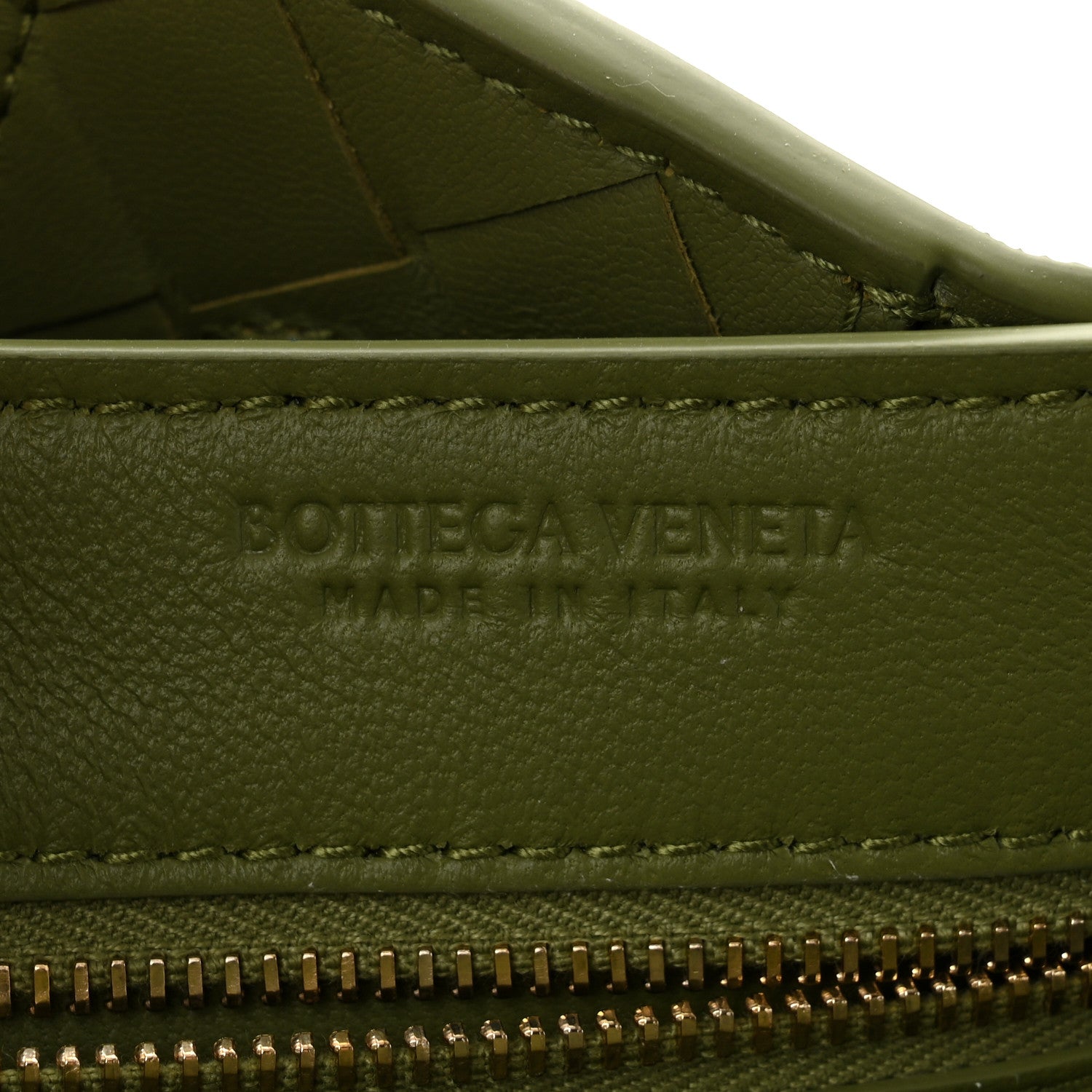 Bottega Veneta Nappa Intrecciato Small Andiamo Shoulder Bag Matcha 6 of 9