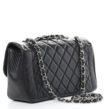 Chanel Lambskin Quilted Medium Single Flap Black 4 of 15