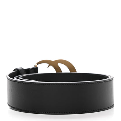 Gucci Calfskin Double G 40mm Belt 85 34 Black 2 of 6