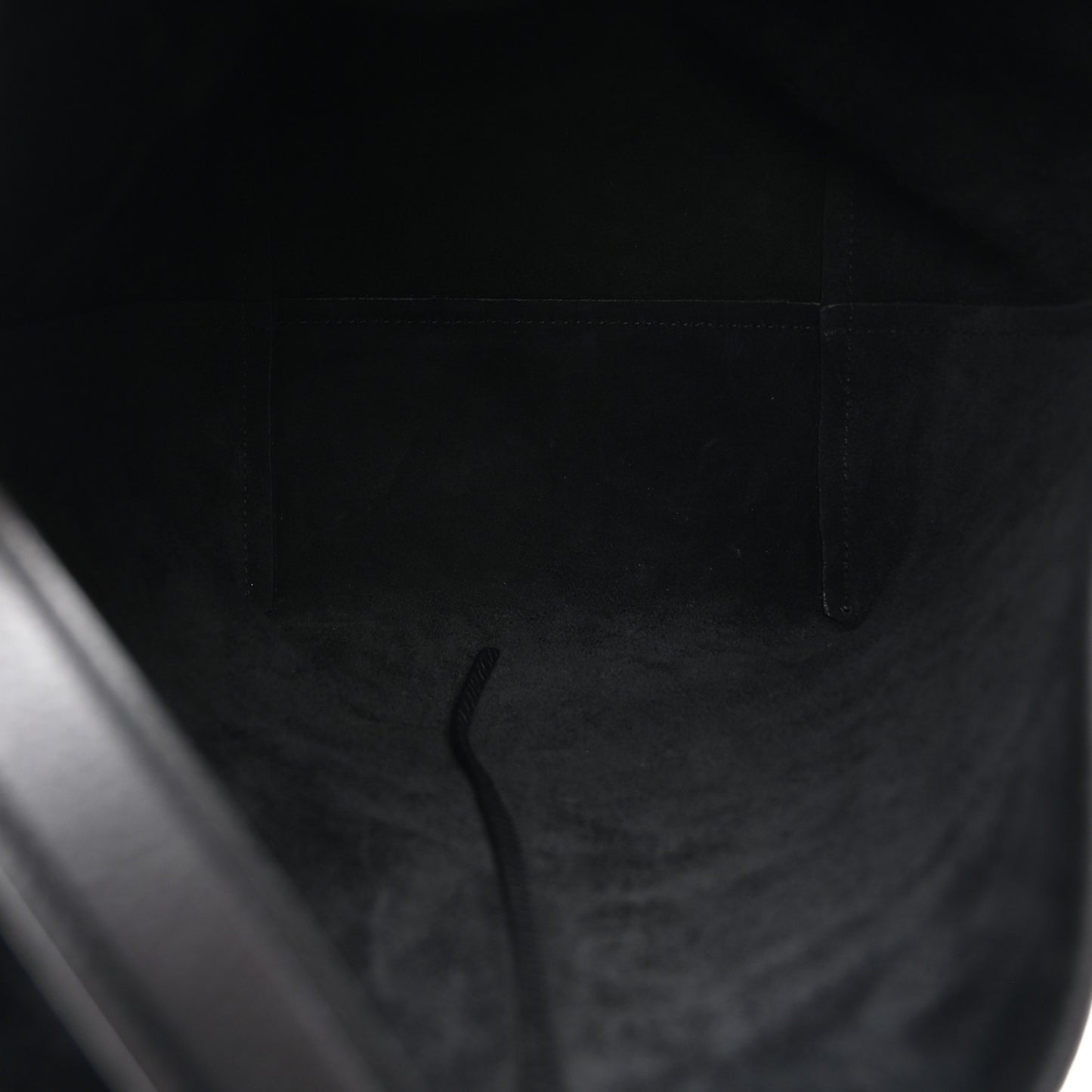 Grained Calfskin Medium N/S Park Tote Black