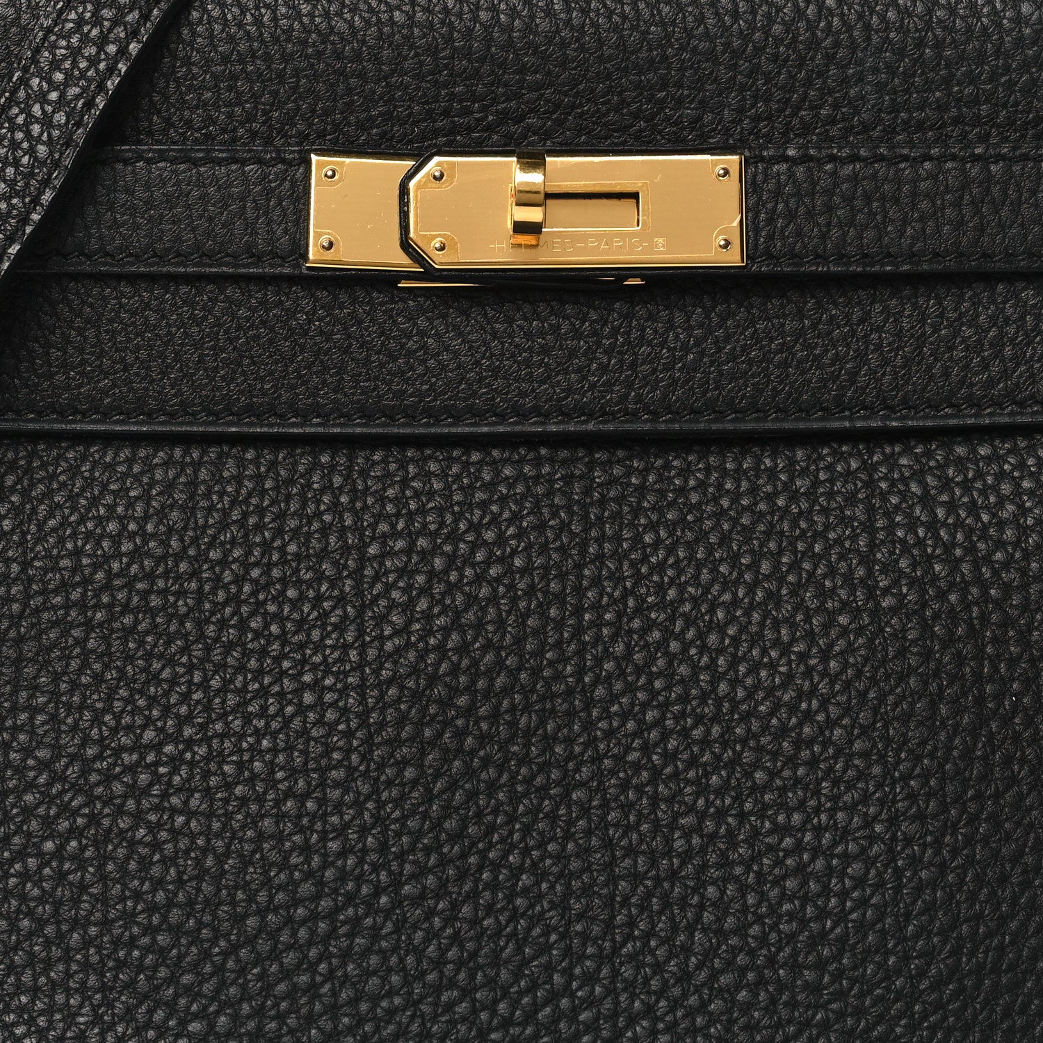 Hermes Togo Kelly Retourne 28 Black 8 of 11