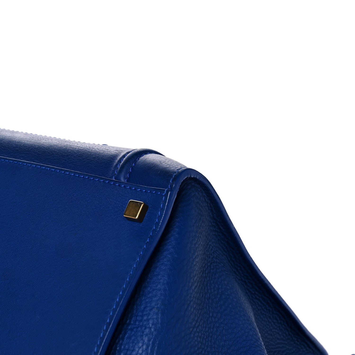 Celine Supple Calfskin Medium Phantom Luggage Royal Blue 9 of 14
