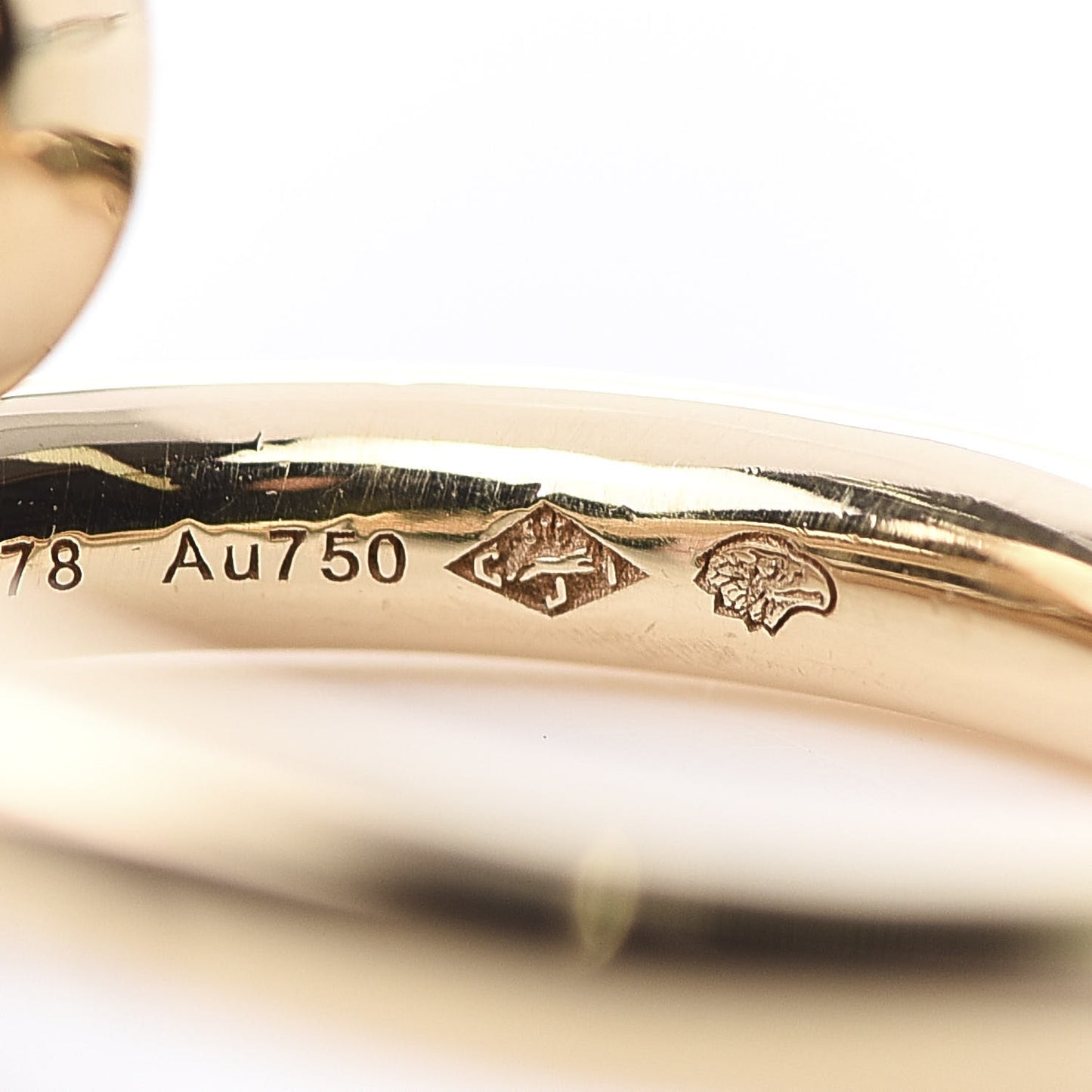 18K Yellow Gold Juste Un Clou Ring 47 4