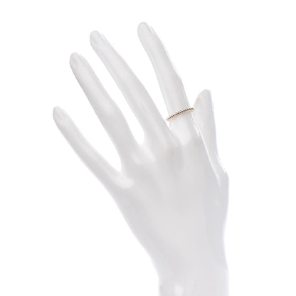 Van Cleef & Arpels 18K Rose Gold Small Perlee Ring 49 4.75 2 of 4