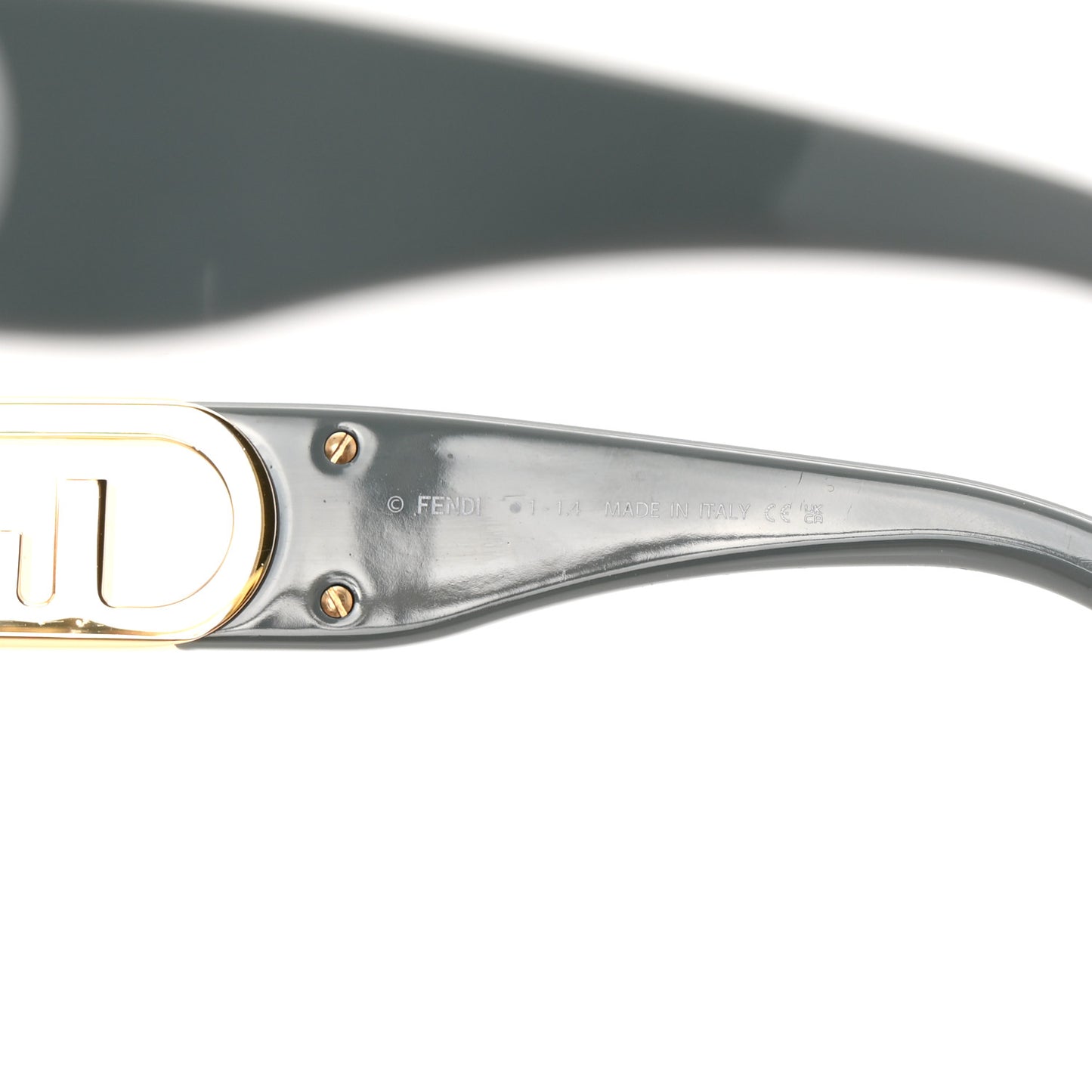 Acetate O'Lock Square Sunglasses FE40063I Grey