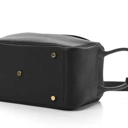 Hermes Taurillon Clemence Lindy 26 Black 10 of 11