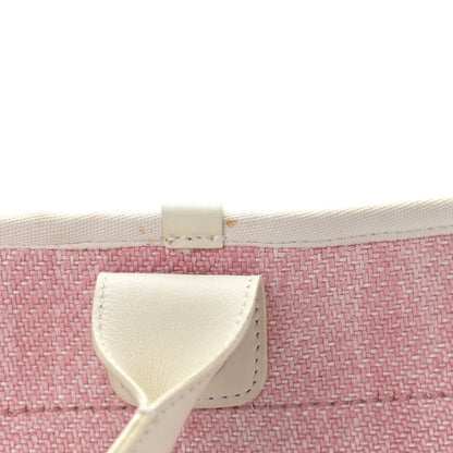 Chanel Canvas Medium Deauville Tote Pink 11 of 17