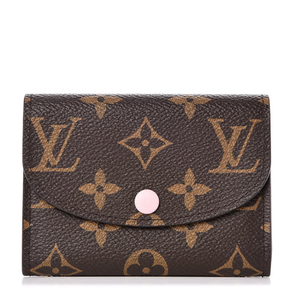 Louis Vuitton Monogram Rosalie Coin Purse Rose Ballerine 1 of 8