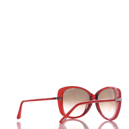 Tom Ford Linda Butterfly Sunglasses TF324 Red 4 of 8