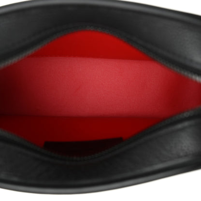 Christian Louboutin Calfskin Small Radioloubi Black 5 of 10