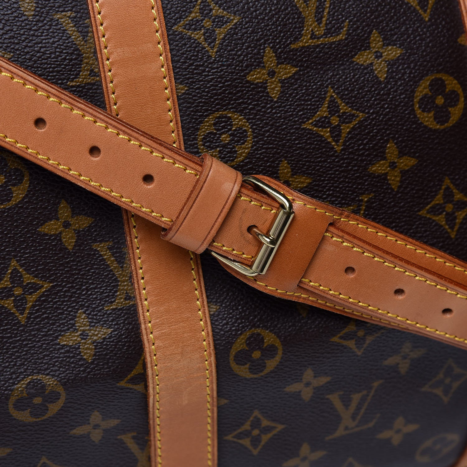 Louis Vuitton Monogram Keepall Bandouliere 55 24 of 27