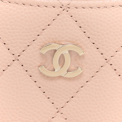 Chanel Caviar Quilted Card Holder Light Beige 9 of 10