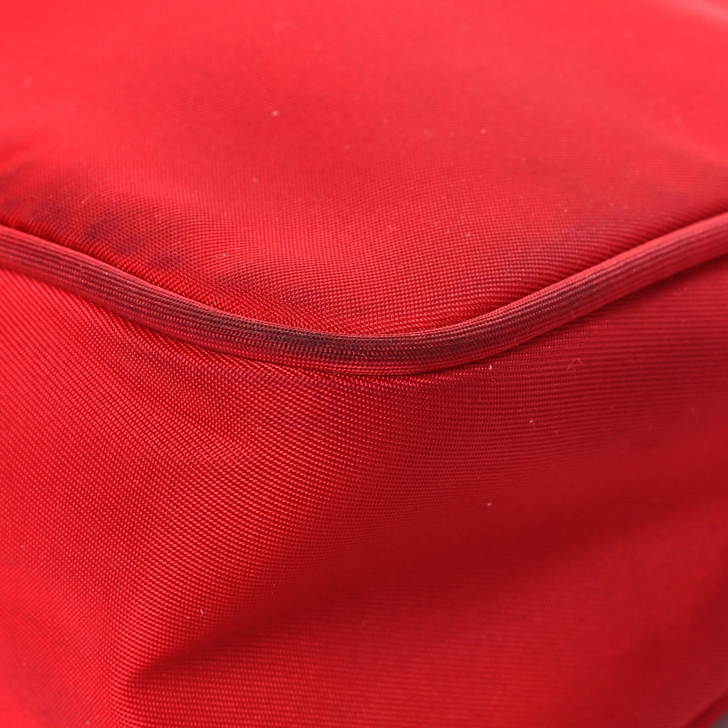 Tessuto Nylon Mini Re-Edition 2000 Bag Rosso