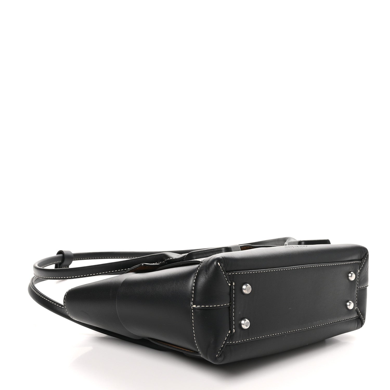 Bottega Veneta French Calfskin Maxi Intrecciato Arco 33 Black 4 of 9