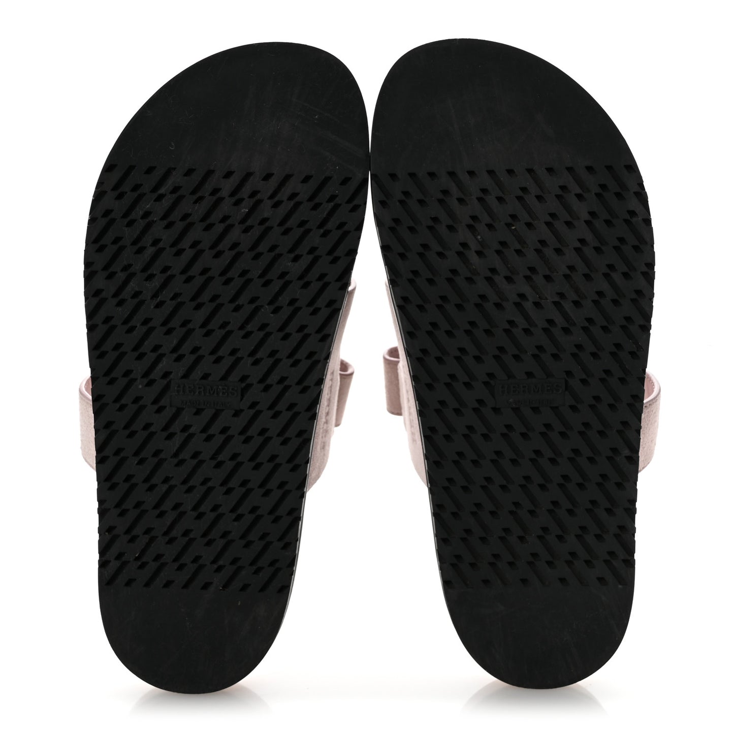 Suede Goatskin Womens Chypre Sandals 38.5 Rose Porcelaine