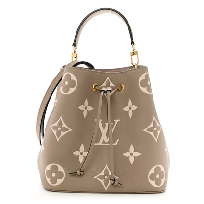 Louis Vuitton Empreinte Monogram Giant Neonoe MM Tourterelle Creme 1 of 11
