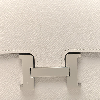 Hermes Epsom Constance Slim Wallet Gris Pale 10 of 11