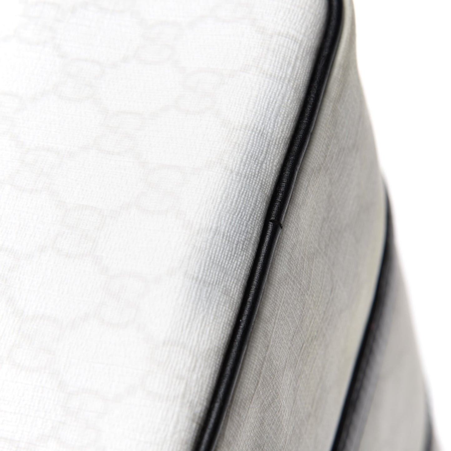GG Plus Monogram Medium Joy Boston White Black