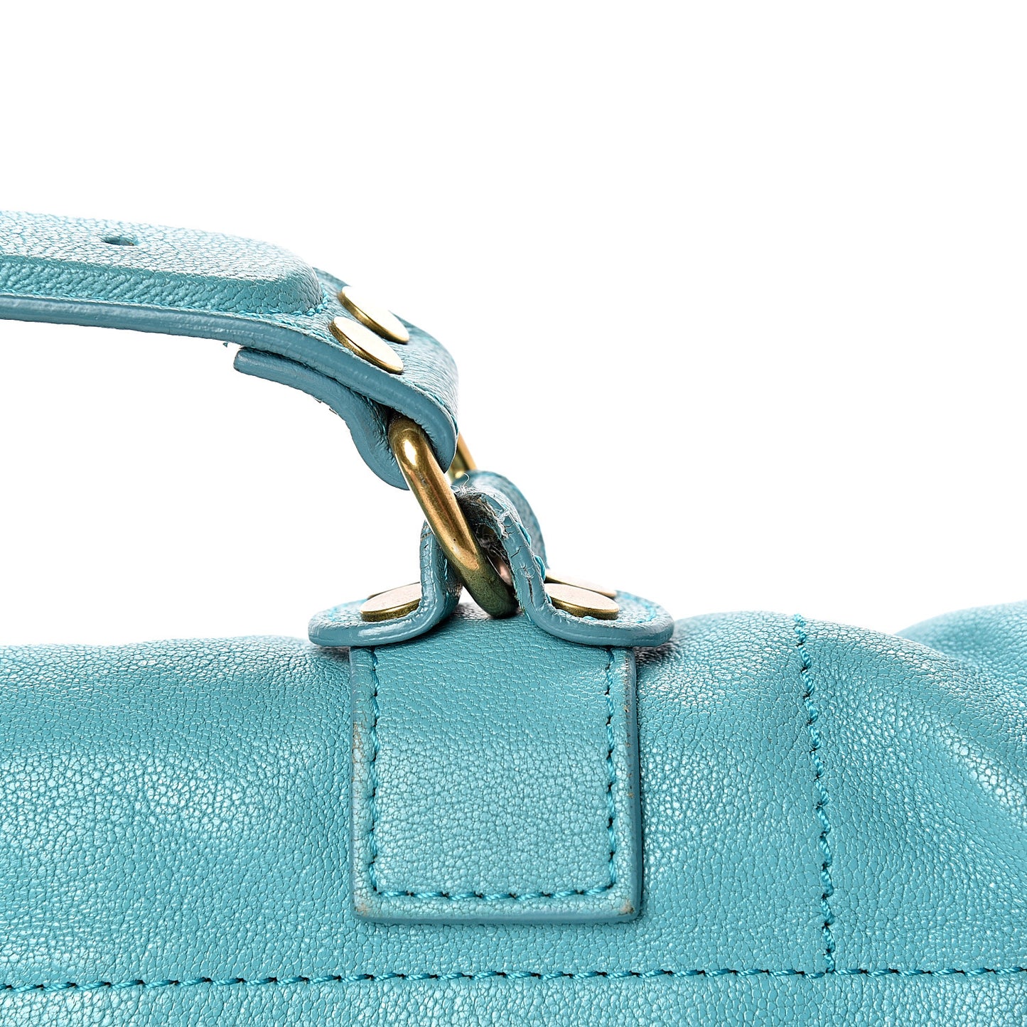 Lambskin Medium PS1 Satchel Lagoon
