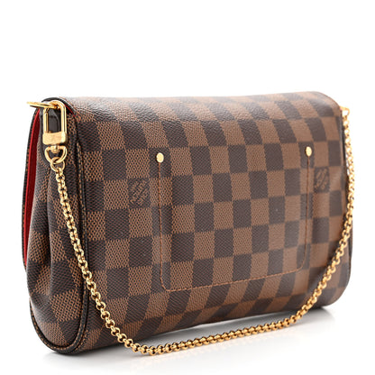 Louis Vuitton Damier Ebene Favorite MM 3 of 11