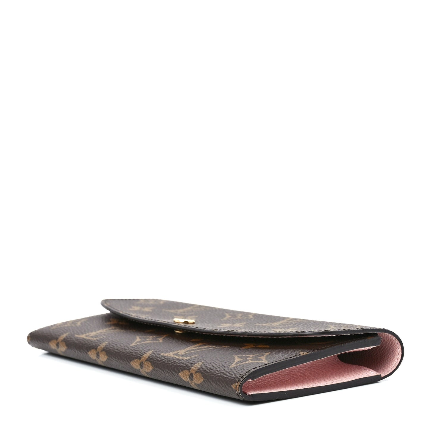 Monogram Emilie Wallet Rose Ballerine