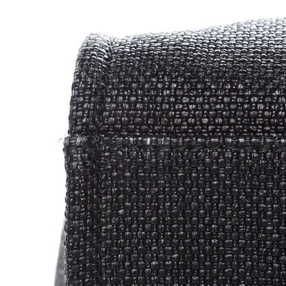 Chanel Woven Straw Raffia Large Deauville Tote Black 13 of 14