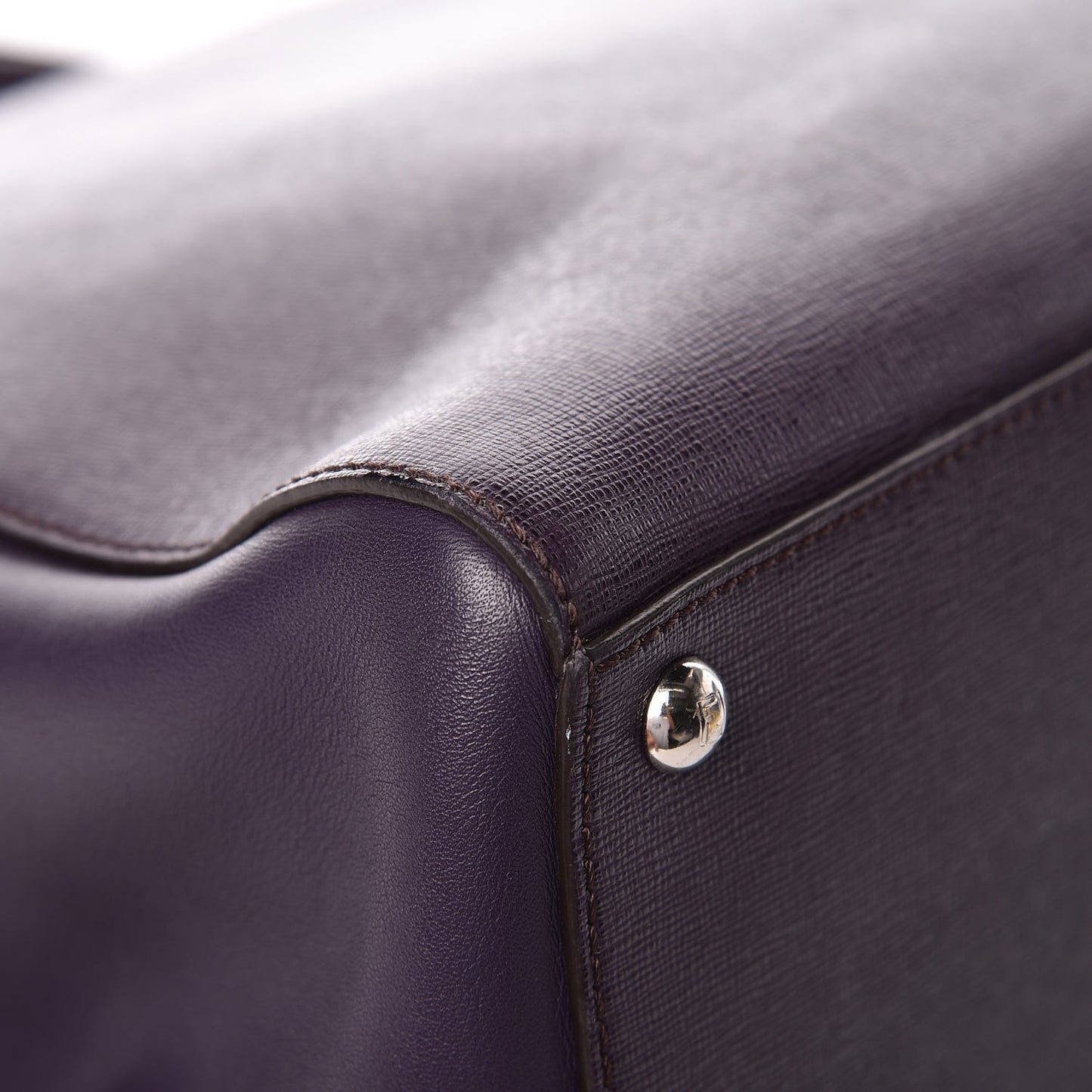 Vitello Elite Regular 2Jours Tote Ametista