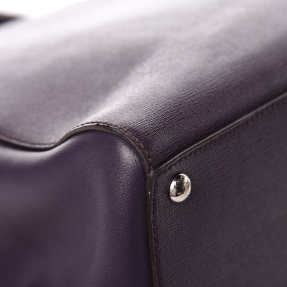 Fendi Vitello Elite Regular 2Jours Tote Ametista 12 of 13