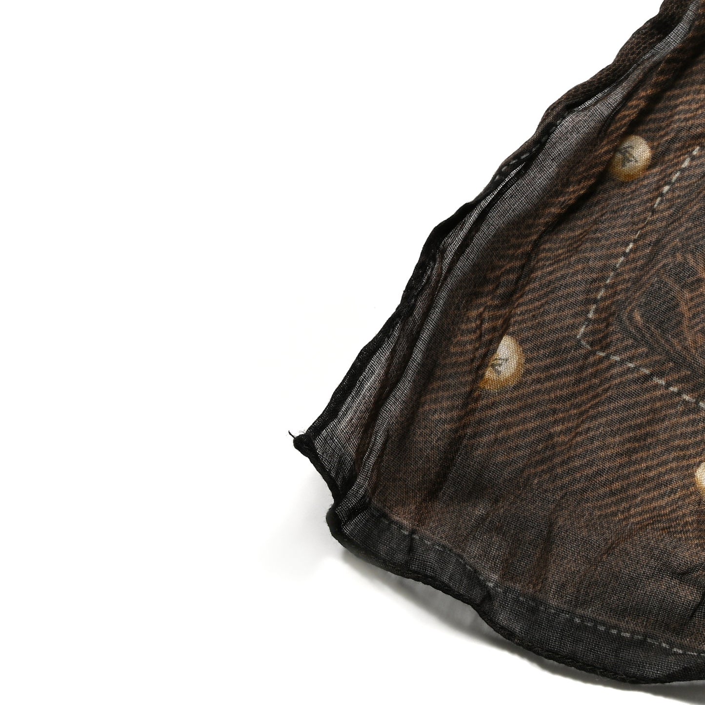 Cotton Monogram New Denim Bandana