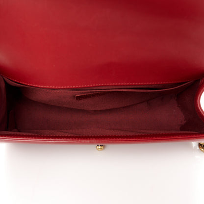 Chanel Lambskin Quilted Medium Boy Flap Red 5 of 10