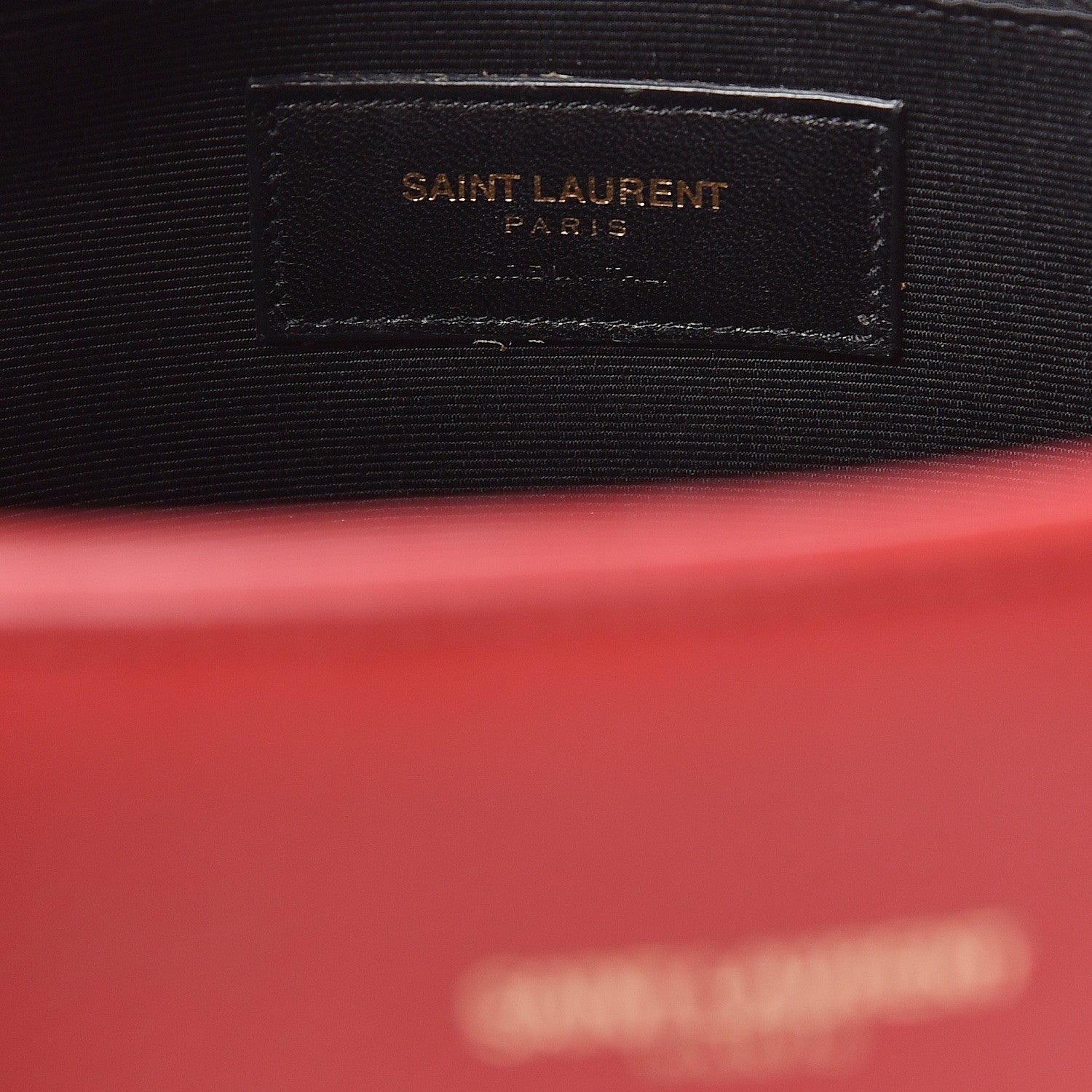 Saint Laurent Grained Calfskin Sac De Jour Lipstick Red 7 of 24