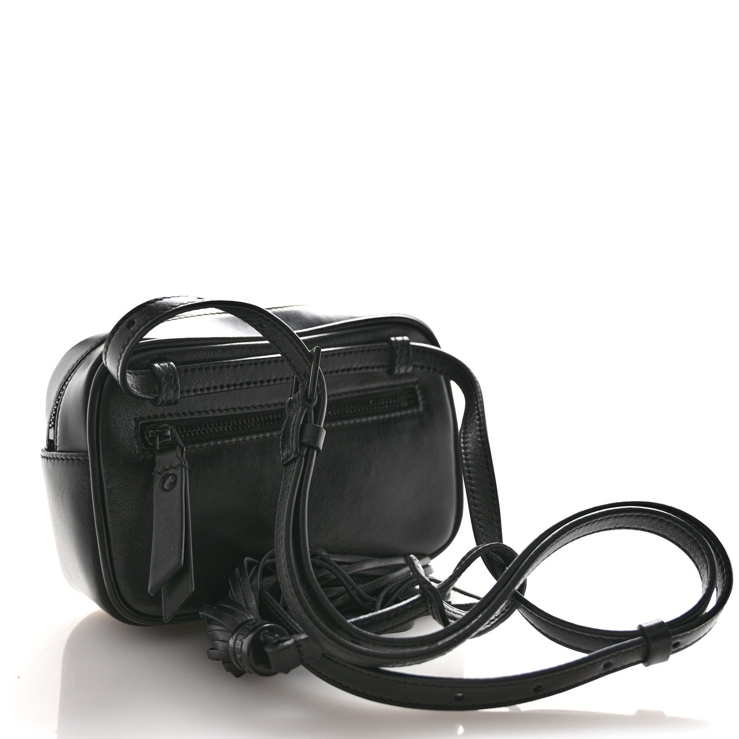 Saint Laurent Calfskin Matelasse Monogram Lou Belt Bag Black 3 of 10