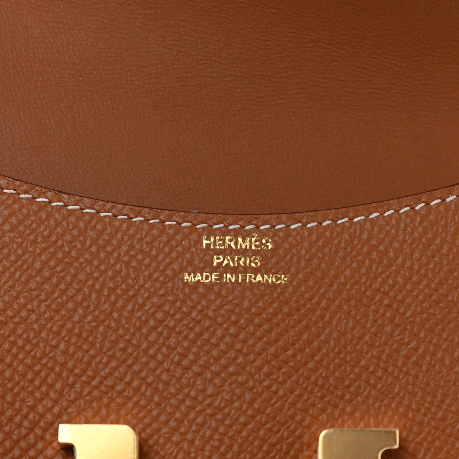 Hermes Epsom Constance Slim Wallet Gold 6 of 7