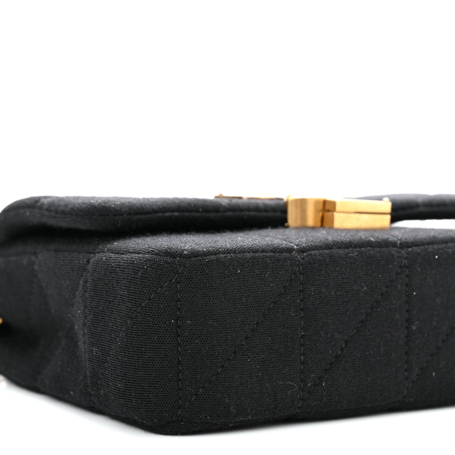 Saint Laurent Jersey Wool Patchwork Monogram Mini Jamie Baguette Black 8 of 9