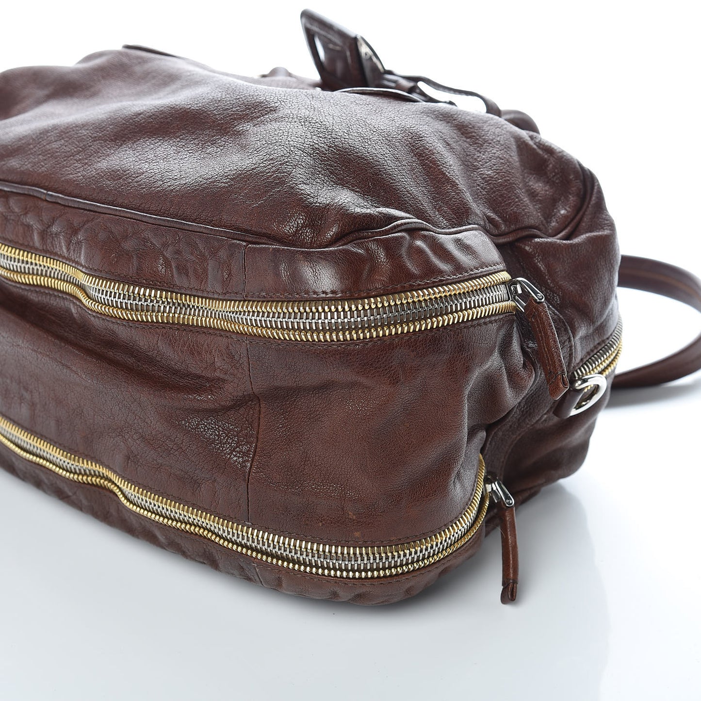 Cervo Antik Bowler Tote Brown