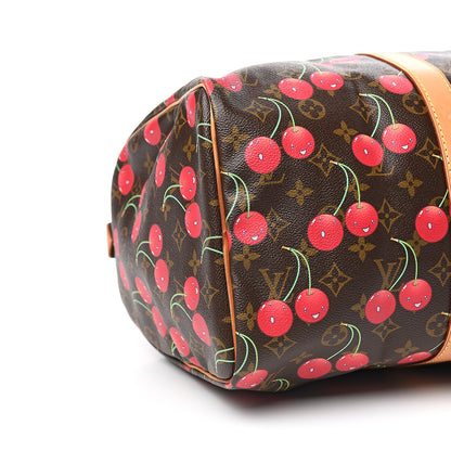 Louis Vuitton Monogram Cerises Keepall 45 7 of 12