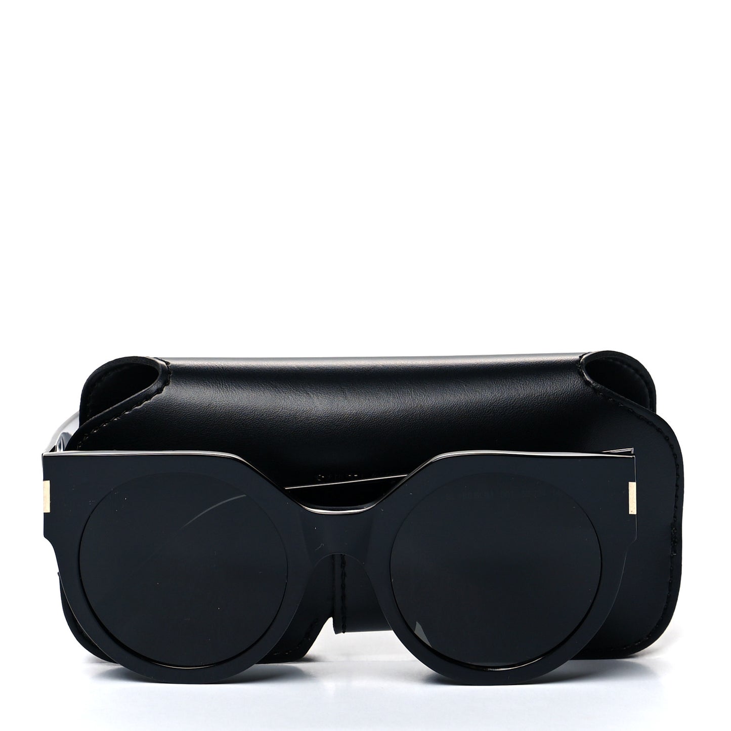 Acetate Sunglasses SL 185 Slim Black