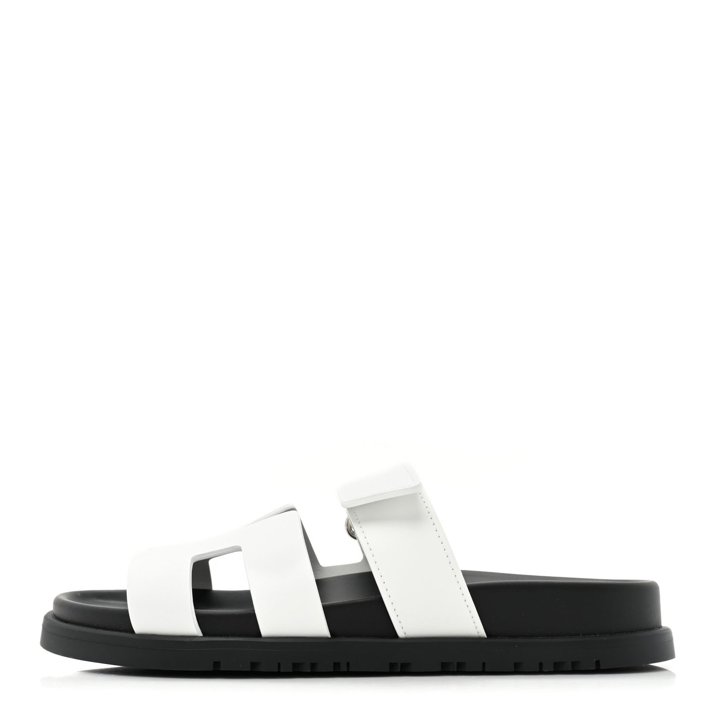 Calfskin Womens Chypre Sandals 36.5 White
