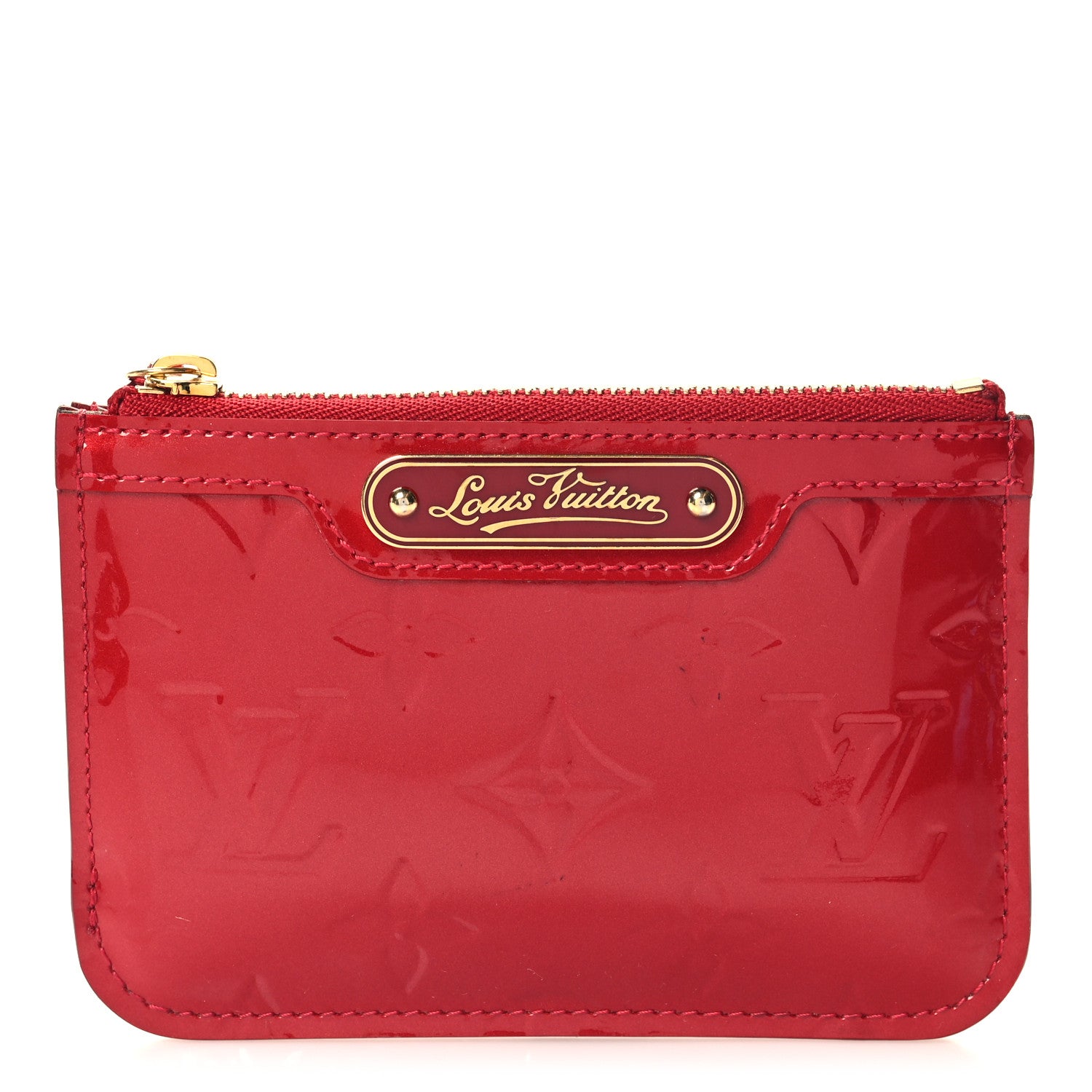 Louis Vuitton Vernis Key Pouch Pomme D'Amour 1 of 6