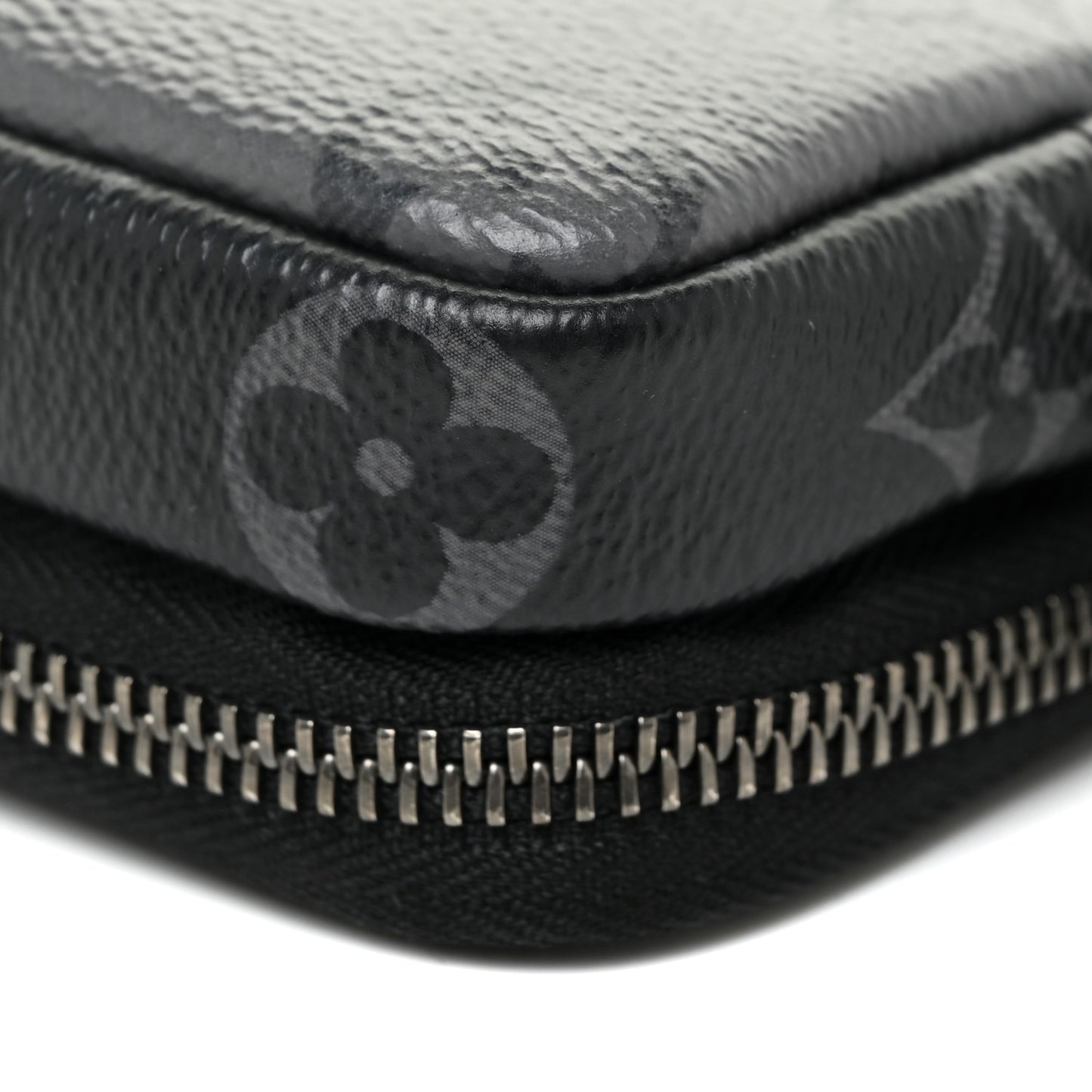 Monogram Eclipse Reverse Double Phone Pouch